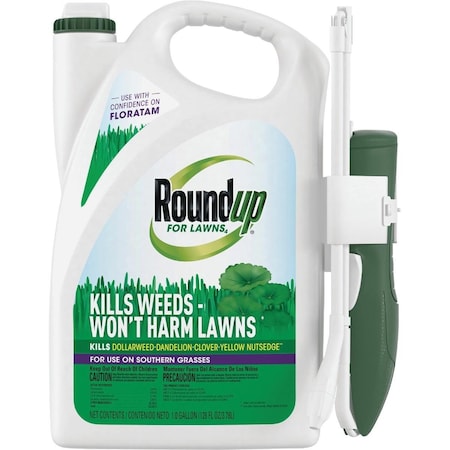 Roundup For Lawns 1 Gal. Ready To Use Wand Sprayer Southern Formula Weed Killer 5012506
